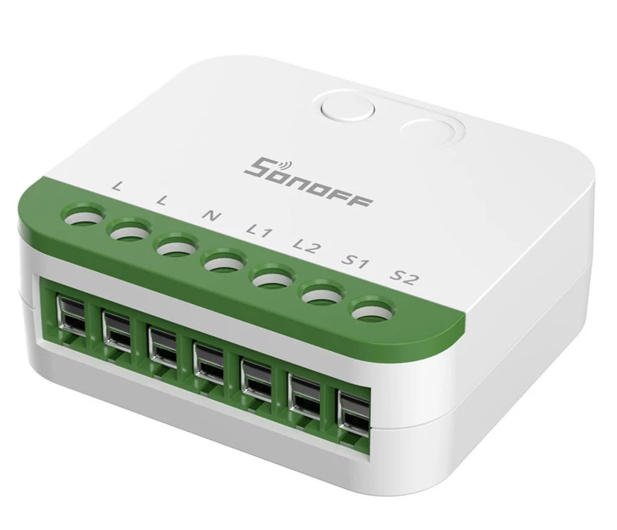 Sonoff 2-kan. mini przełącznik MINI-2GS Matter - 1489932 - zdjęcie 4